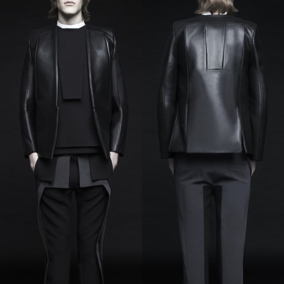 Rad Hourani Black leather jacket - Picture 5 of 6